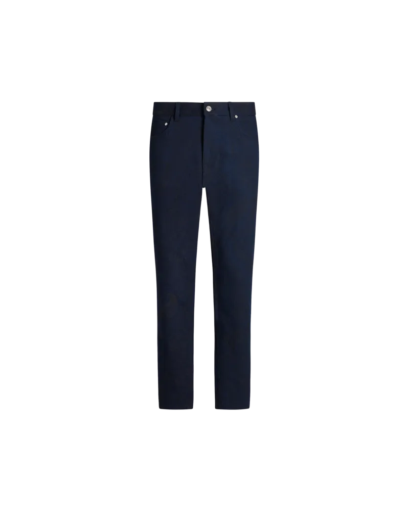 Etro Jacquard-jeans, Herren, Navyblau, Größe Navyblau