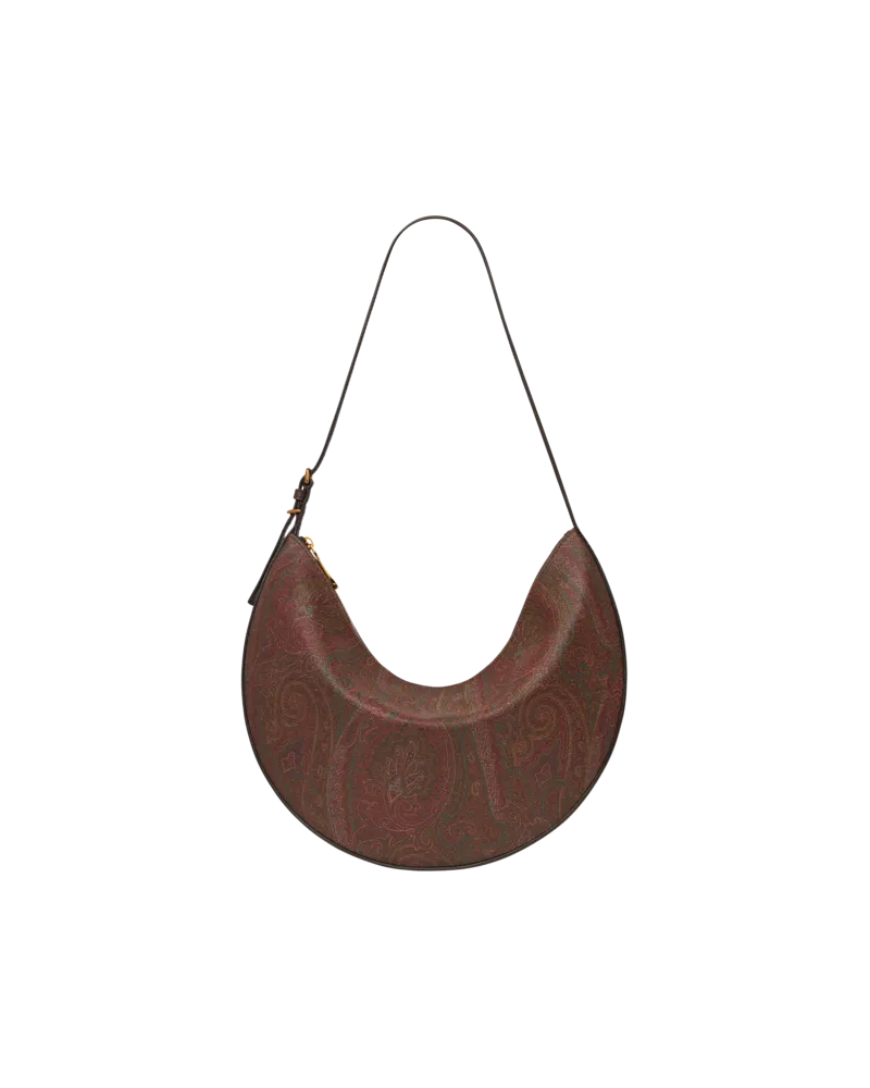 Etro Tasche Hobo Etro Essential Gross In Arnica, Damen, Braun Braun