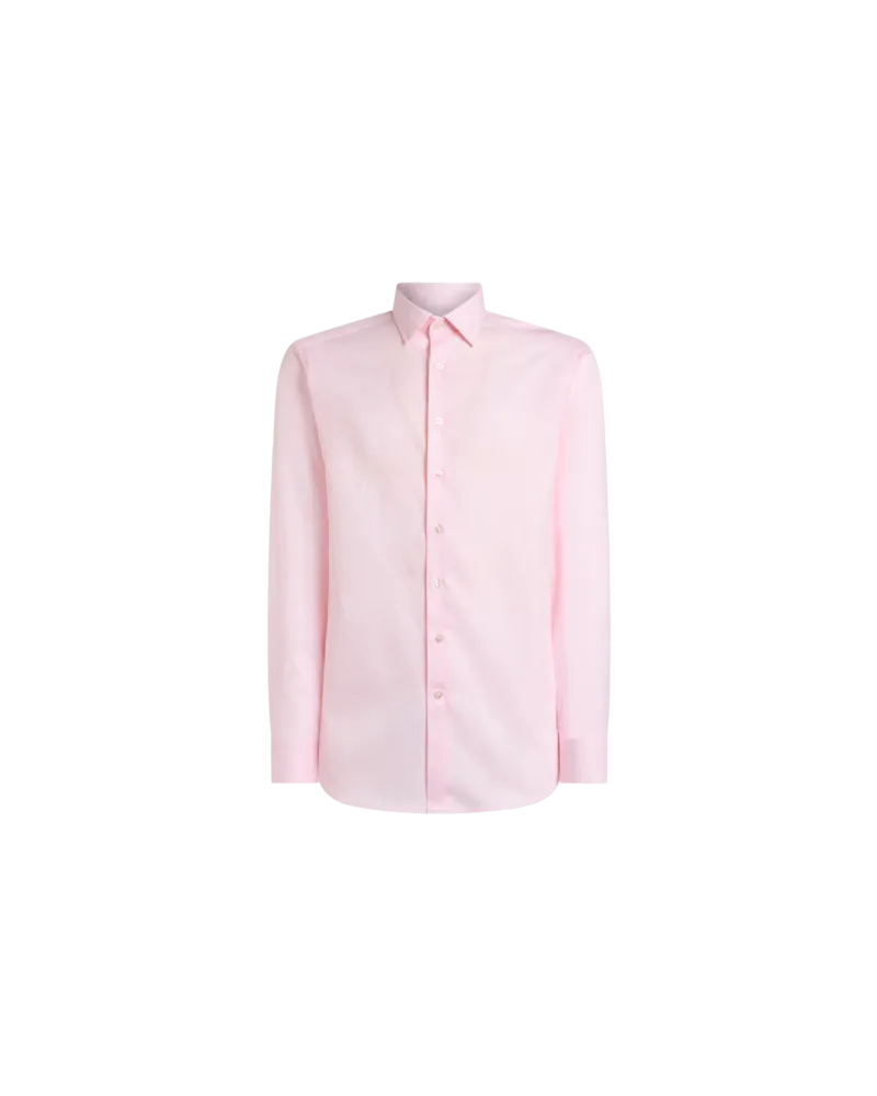 Etro Hemd Aus Baumwolljacquard, Herren, Rosa, Größe Rosa