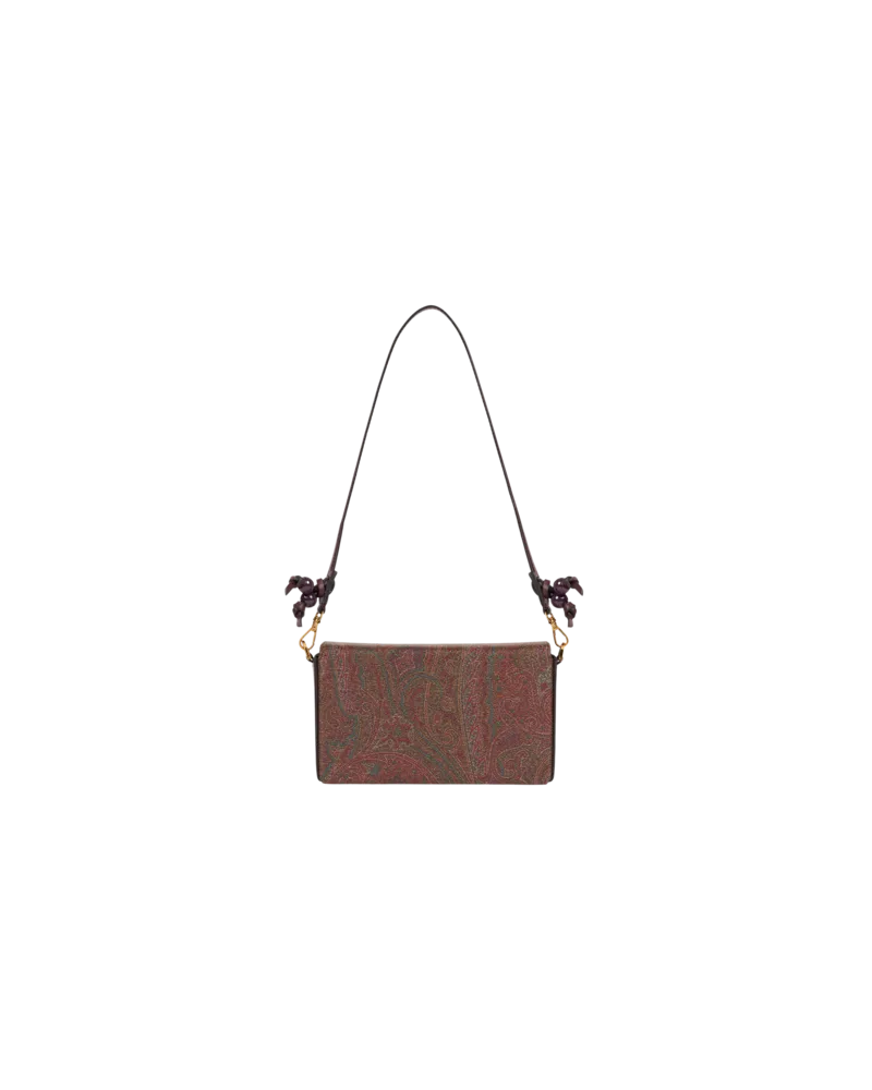 Etro Clutch Mit Arnicamuster, Damen, Braun Braun