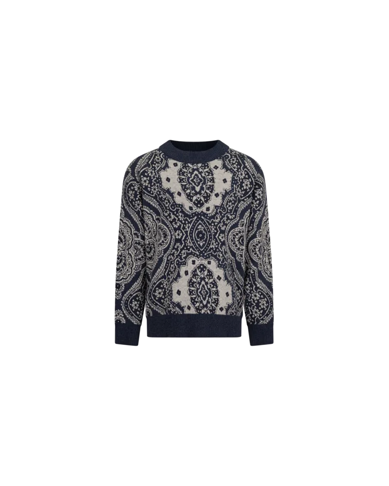 Etro Pullover Mit Medaillonmotiv, Schwarz, Größe Schwarz