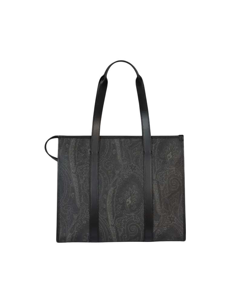 Etro Shoppingtasche In Arnica, Herren, Schwarz Schwarz