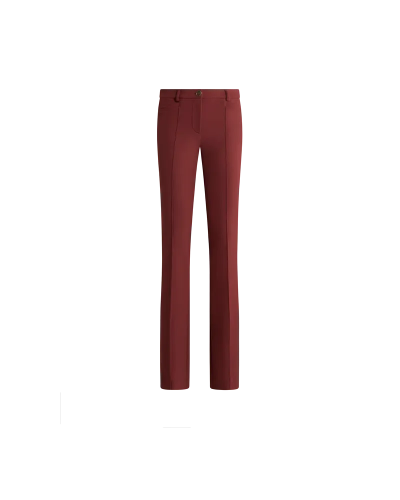 Etro Fit-and-flare-hose, Damen, Bordeaux, Größe Bordeaux
