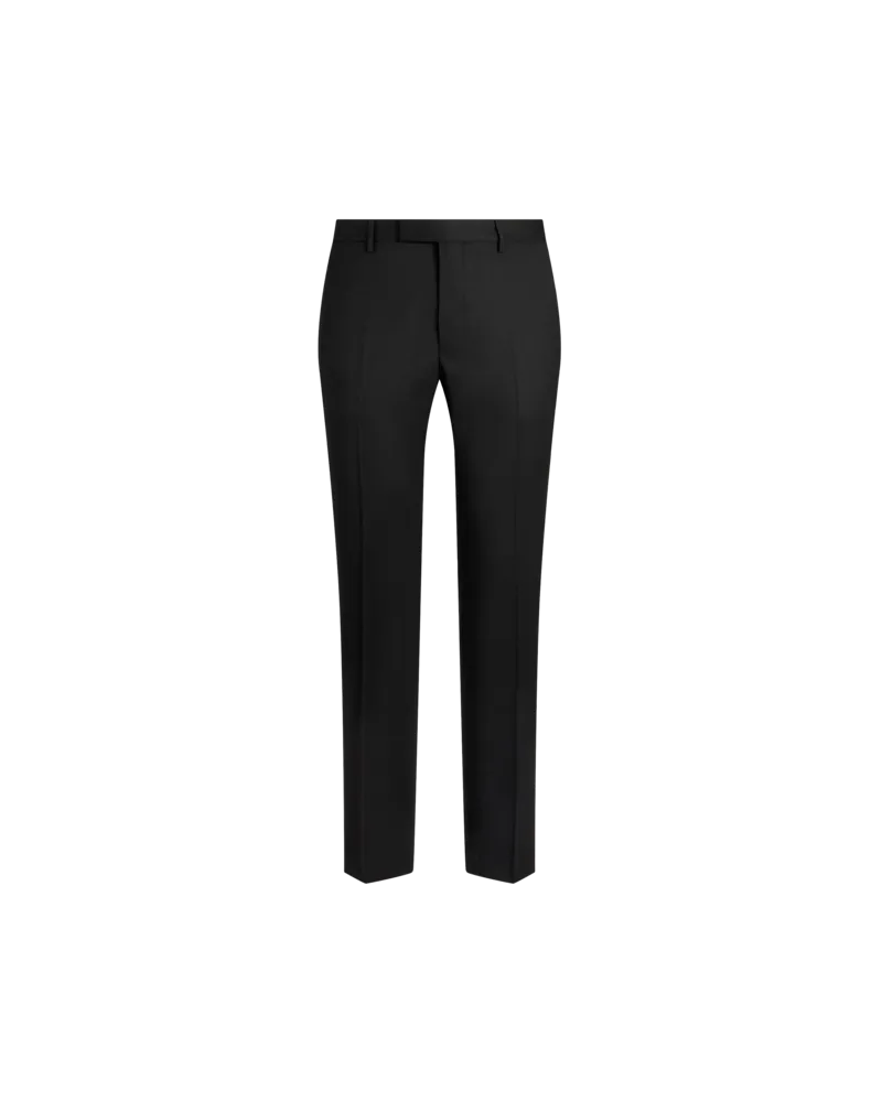 Etro Slim-fit-hose Mit Seidendetails, Herren, Schwarz, Größe Schwarz