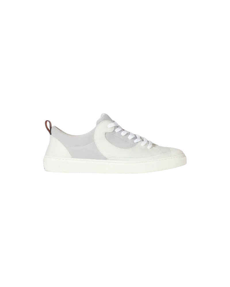 Etro Sneakers Aus Leder, Herren, Weiß, Größe Weiß