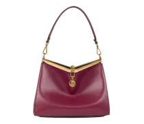 Mittlere Vela Handtasche, Damen, Dunkel-pink