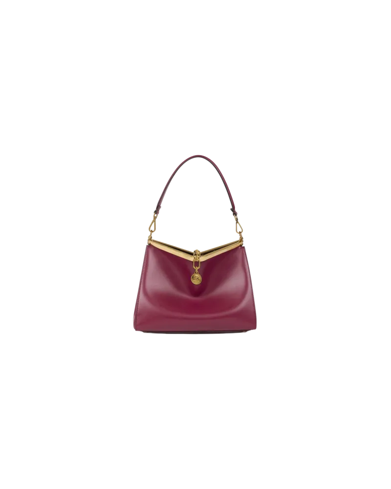 Etro Mittlere Vela Handtasche, Damen, Dunkel-pink Dunkel-pink