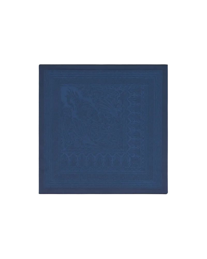 Etro Einstecktuch Mit Paisleymuster, Herren, Navyblau Navyblau