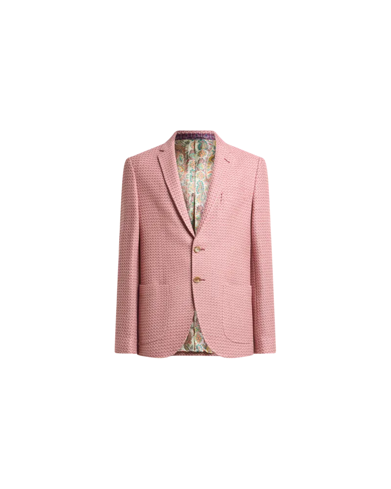 Etro Blazer Aus Baumwolljersey, Herren, Größe 