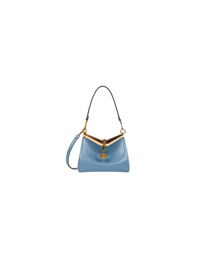 Etro Kleine Vela-handtasche, Damen, Pulverblau Pulverblau