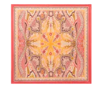 Einstecktuch Aus Seide Mit Paisley-druck, Herren, Rot