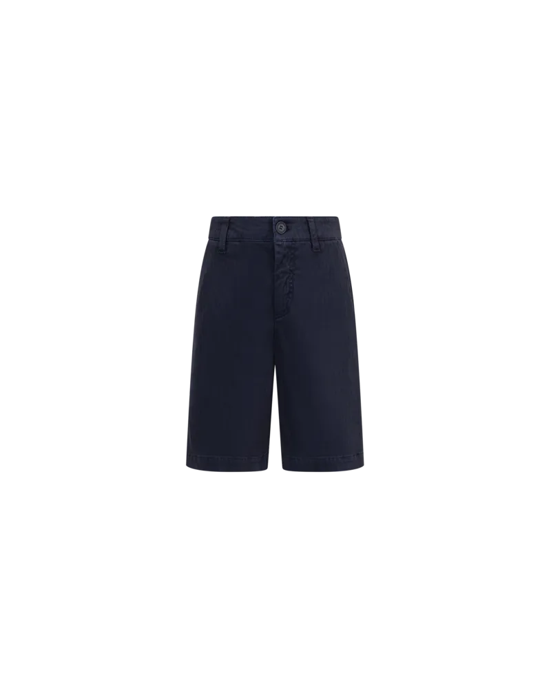 Etro Shorts Mit Fischgrätenmuster, Navyblau, Größe Navyblau