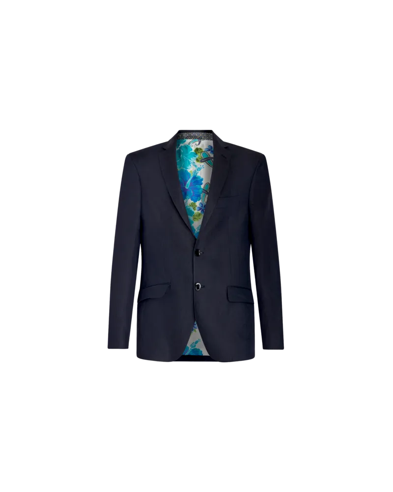 Etro Leinen-blazer, Herren, Navyblau Navyblau