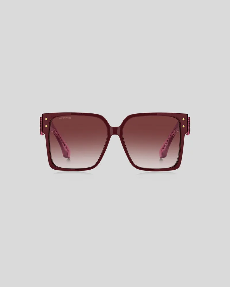 Etro Sonnenbrille Etroblossom, Damen, Bordeaux Bordeaux