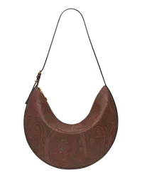 Etro Tasche Hobo  Essential Gross, Damen, Braun Braun