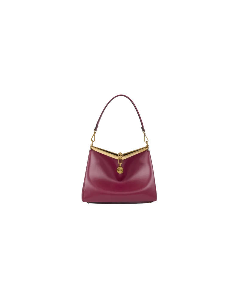 Etro Mittlere Vela Handtasche, Damen, Dunkel-pink Dunkel-pink