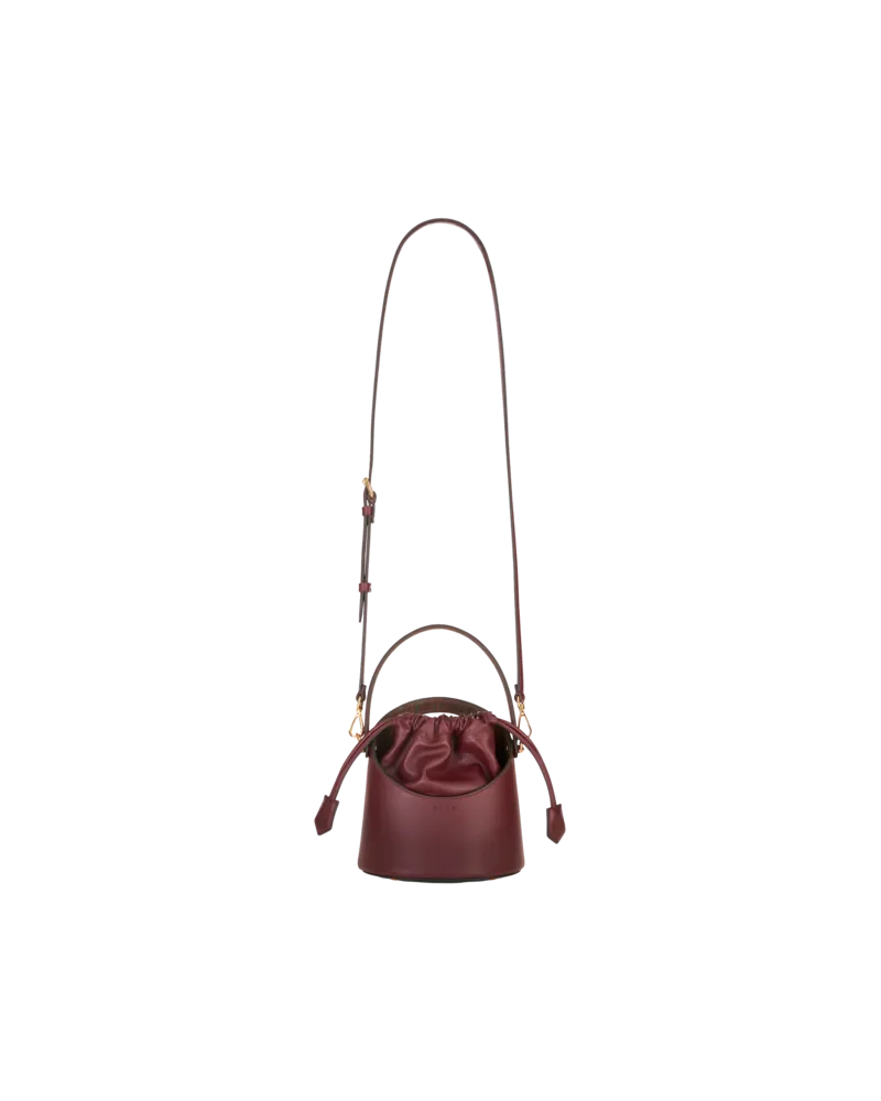 Etro Saturno Tasche, Klein, Damen, Bordeaux Bordeaux
