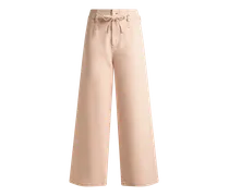 Culotte-jeans Mit Gürtel, Damen, Pulverpinkel, Größe