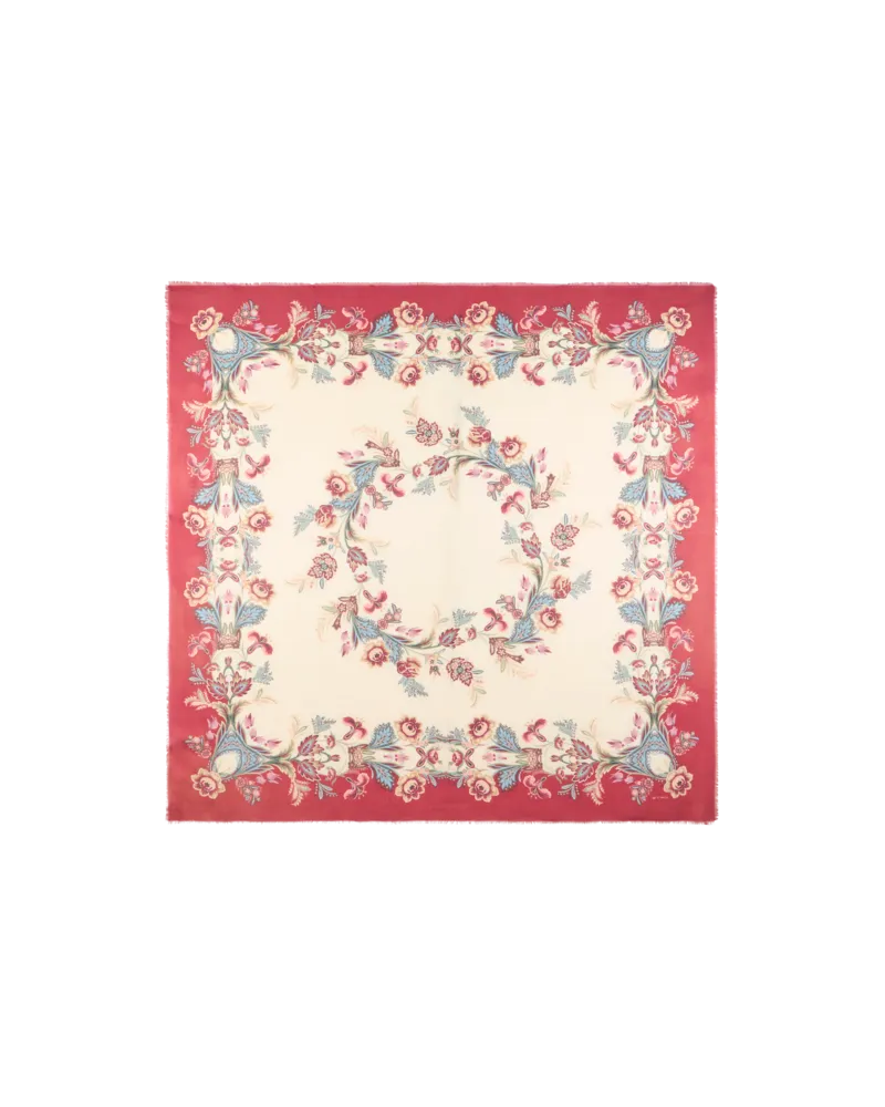 Etro Schultertuch Aus Einer Kaschmirmischung Mit Jacquardmuster, Damen, Beige Beige