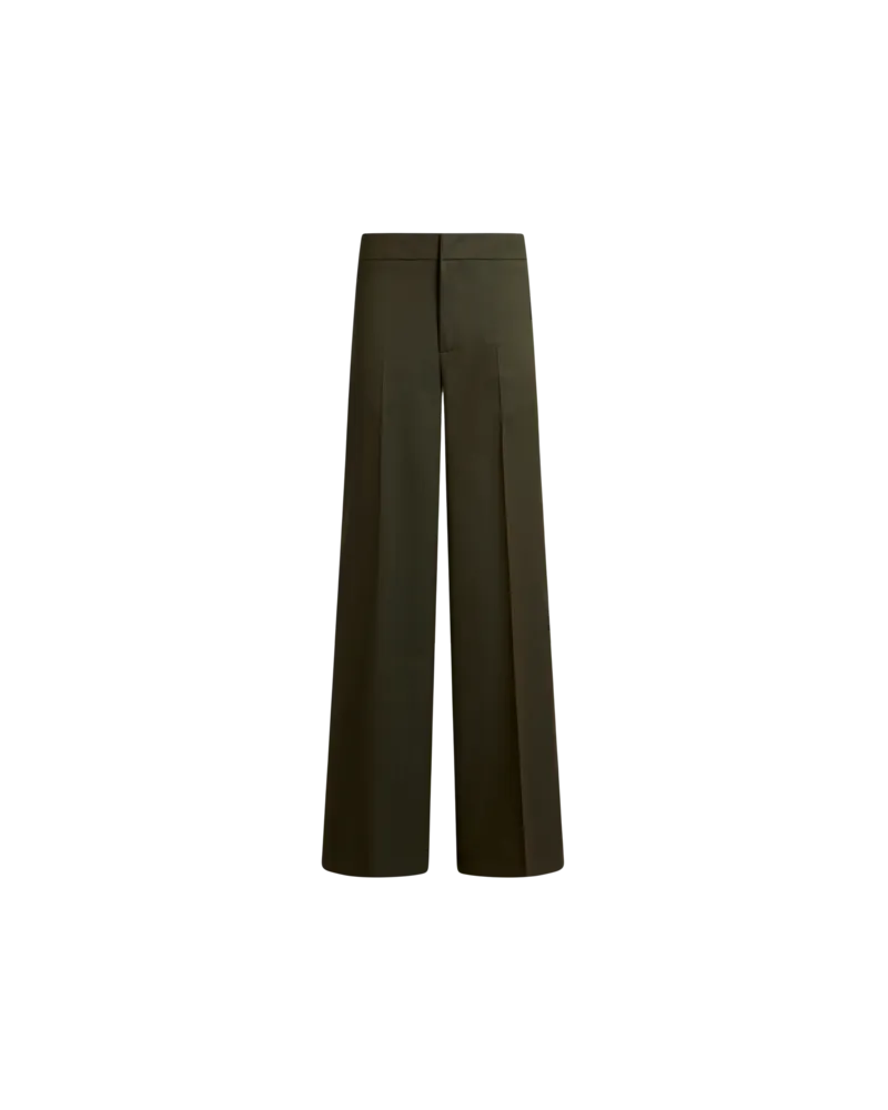 Etro Palazzohose Aus Einer Wollmischung, Damen, Größe 