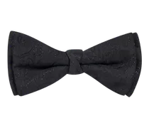 Jacquardfliege, Herren, Schwarz