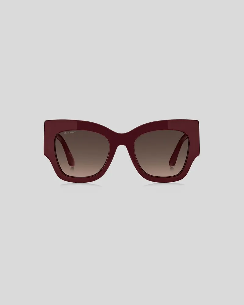 Etro Sonnenbrille Etromania, Damen, Bordeaux Bordeaux