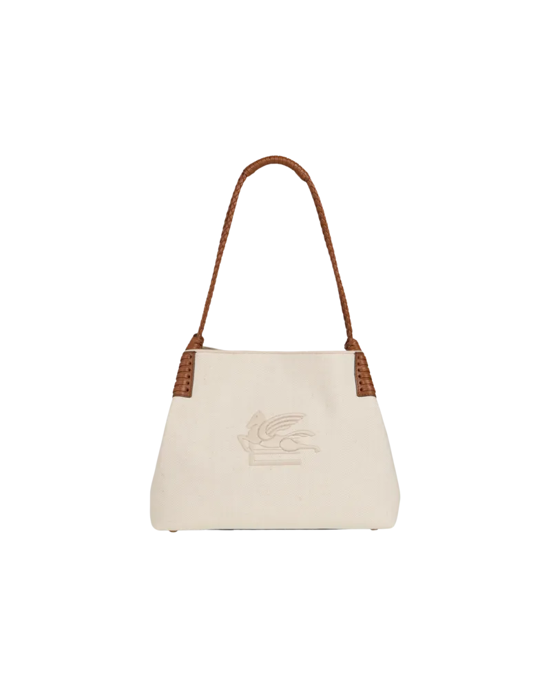 Etro Shopper Libra Mittelgross Aus Canvas, Damen 