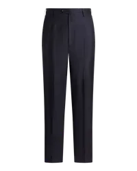 Etro Bundfaltenhose Aus Wolle, Herren, Navyblau Navyblau