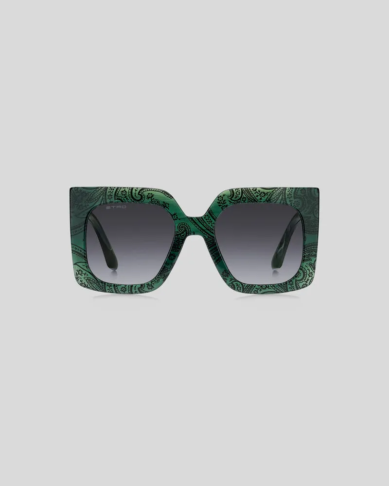 Etro Sonnenbrille Etromania, Damen, Grün Grün