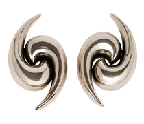 Ohrhänger Mit Paisley, Damen, Silber