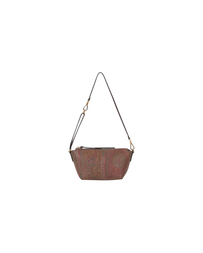 Etro Tasche Etro Essential Mini Mit Paisleymuster, Damen, Braun Braun