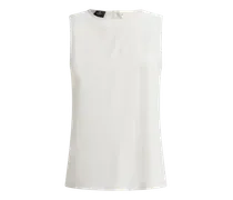 Jacquard-top Mit Paisley-motiv, Damen, Weiß, Größe