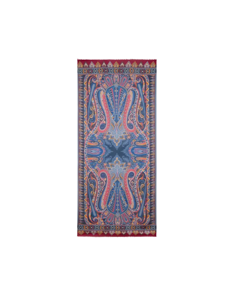 Etro Schal Mit Floralem Paisleymuster, Herren, Multicolor Multicolor