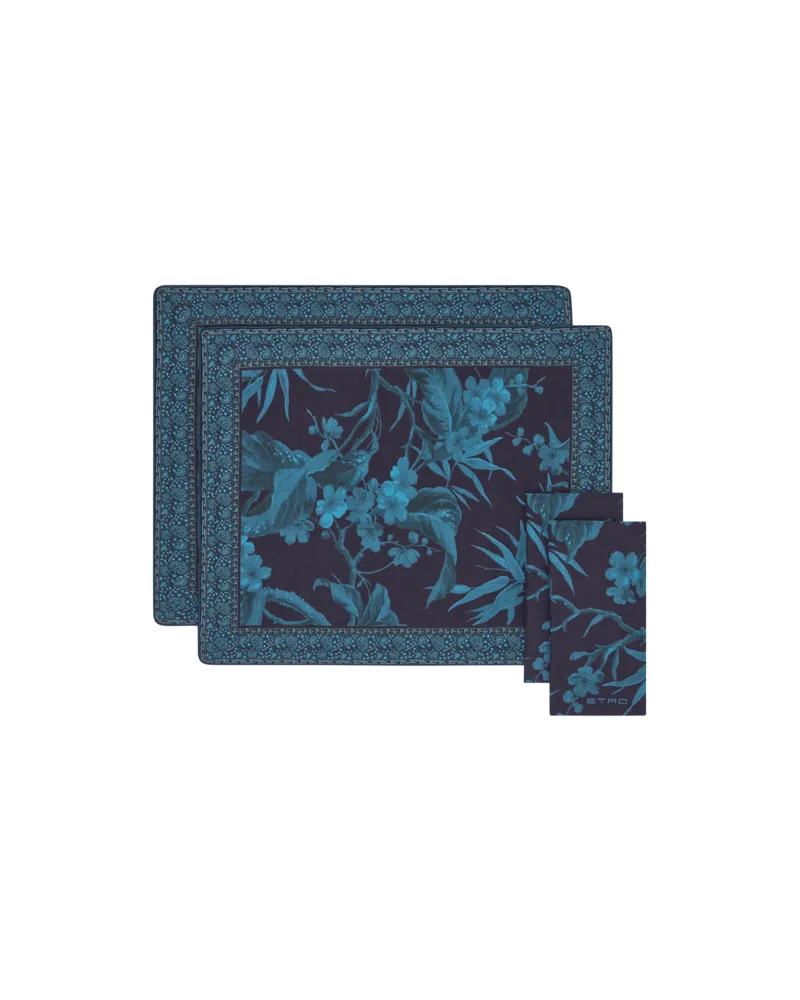 Etro Tischset, Navyblau Navyblau