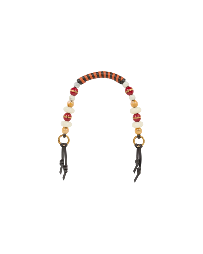 Etro Henkel Für Taschen Mit Kleinen Perlen, Damen, Multicolor Multicolor