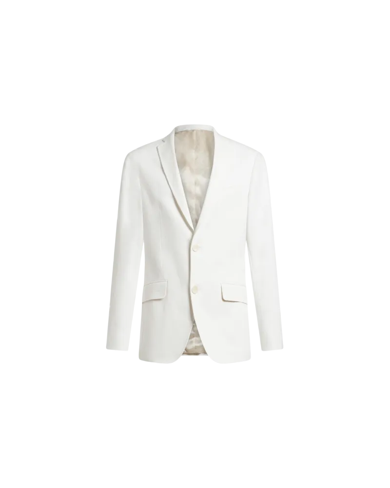 Etro Blazer Aus Baumwolljacquard, Herren, Weiß, Größe Weiß