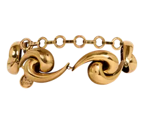 Choker-halskette Mit Paisley, Damen, Gold