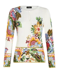 Etro Strickjacke Bouquet Multicolor, Multicolor Multicolor