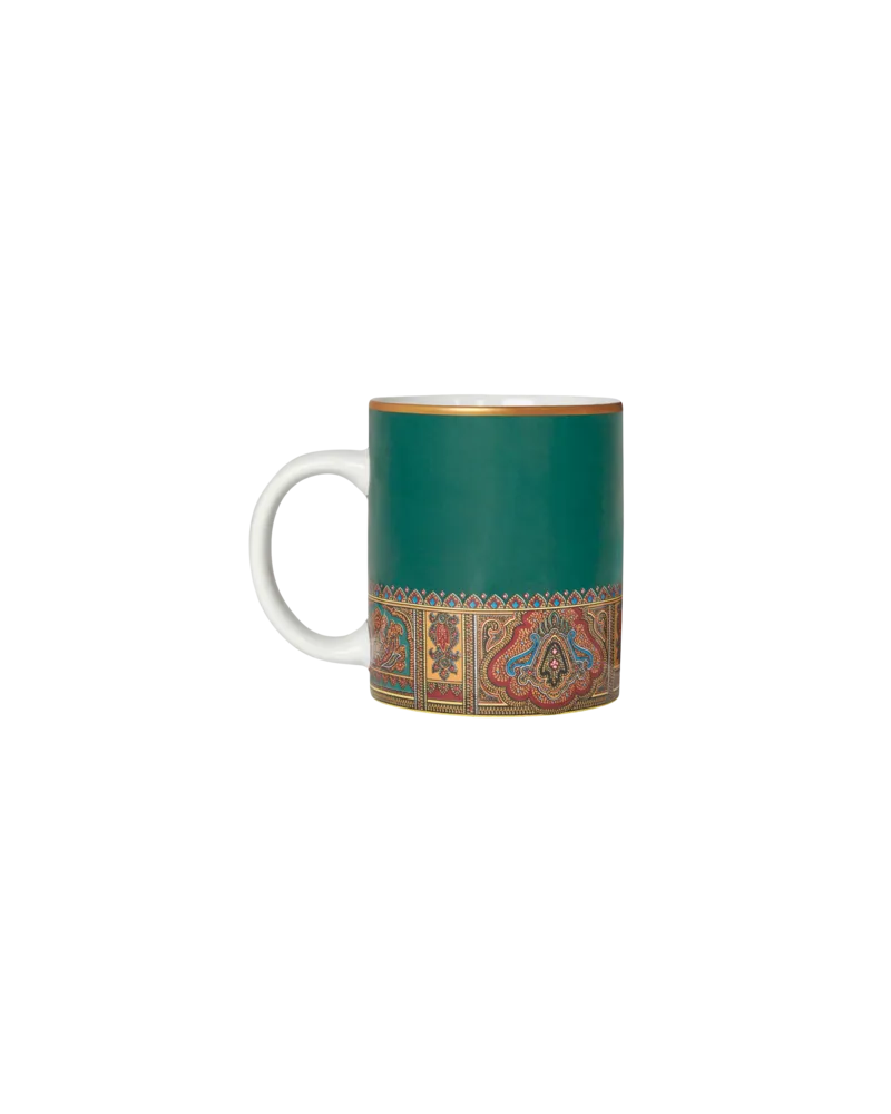 Etro Tasse Aus Porzellan, Grün Grün
