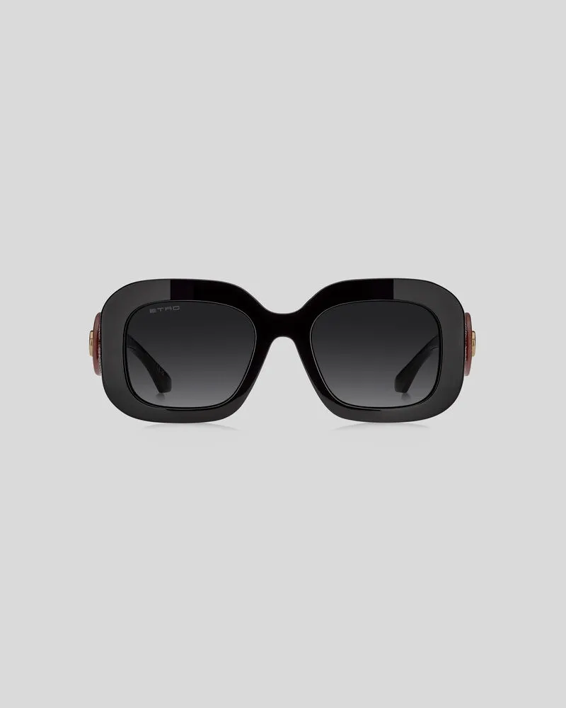 Etro Sonnenbrillen Arnica, Damen, Schwarz Schwarz