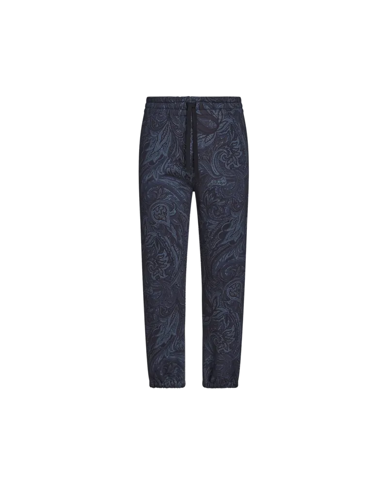 Etro Jogginghose Mit Paisleymuster, Herren, Navyblau Navyblau