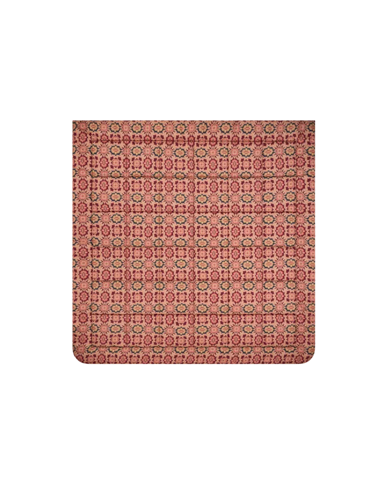 Etro Kissen Aus Baumwolle Mit Mosaik-motiv, Rot Rot