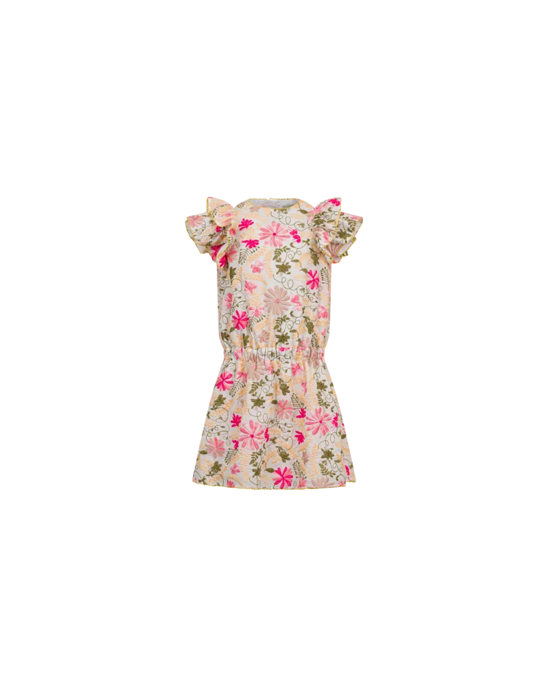 Etro Kleid Mit Blumenstickerei, Multicolor, Größe Multicolor