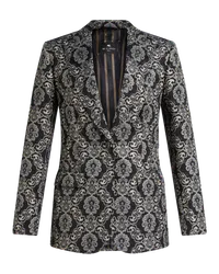 Etro Blazer Aus Baumwolljacquard, Multicolor Multicolor