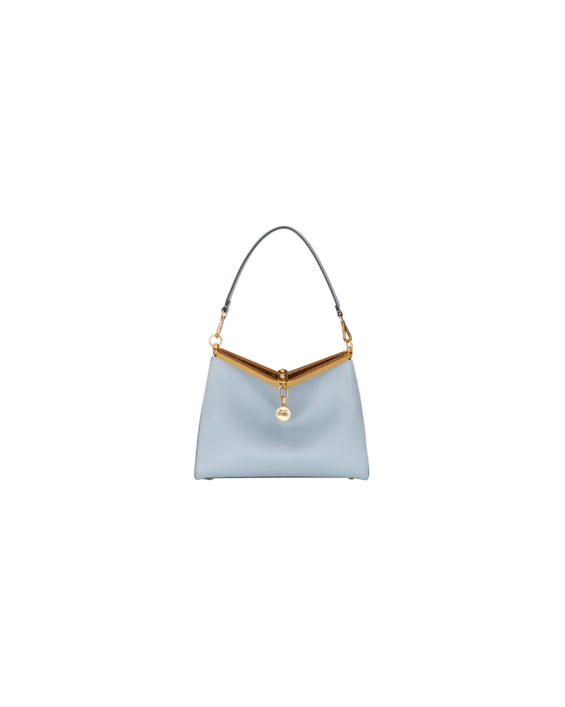Etro Mittlere Vela Handtasche, Damen, Himmelblau Himmelblau