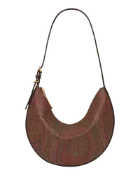 Etro Hobo-tasche Essential Klein, Damen, Braun Braun