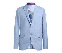 Paisley-blazer Aus Baumwolle In Jacquard, Herren, Himmelblau, Größe