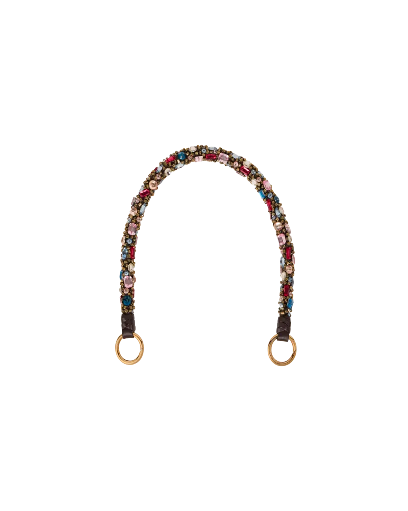 Etro Henkel Für Taschen Mit Strass, Damen, Multicolor Multicolor