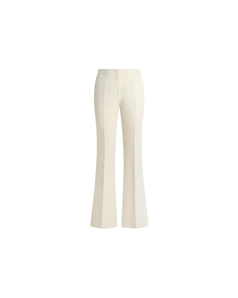 Etro Schlaghose Aus Trikotine Aus Einer Wollmischung, Damen, Beige, Größe Beige