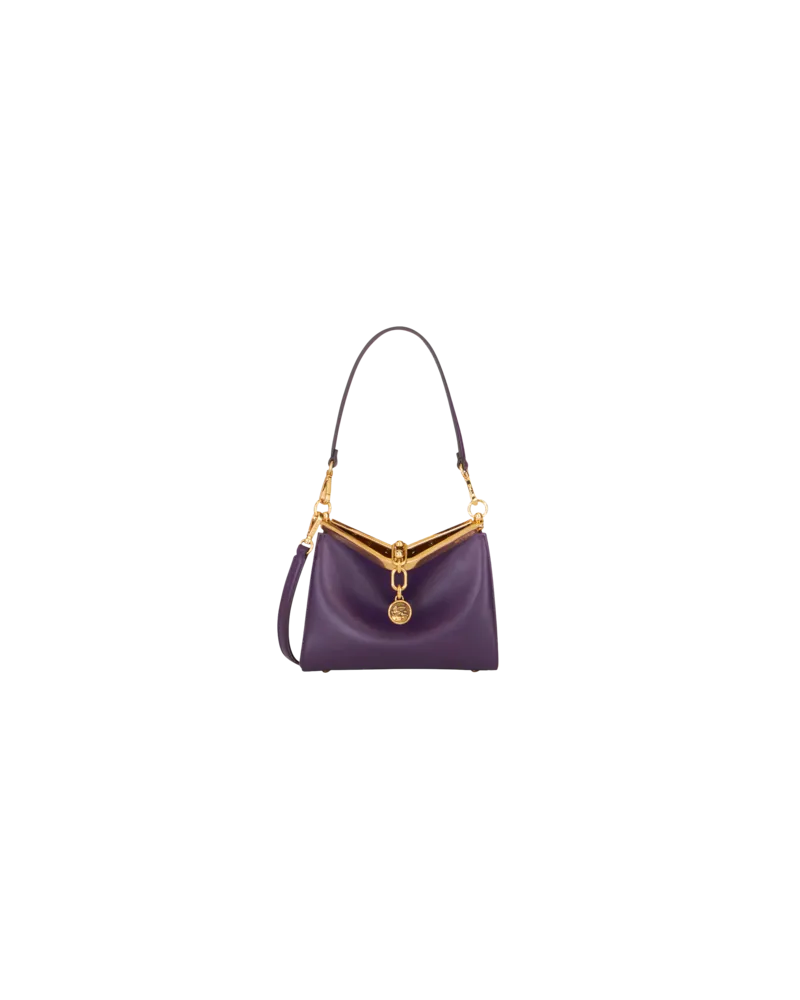 Etro Kleine Vela Tasche, Damen, Violett Violett